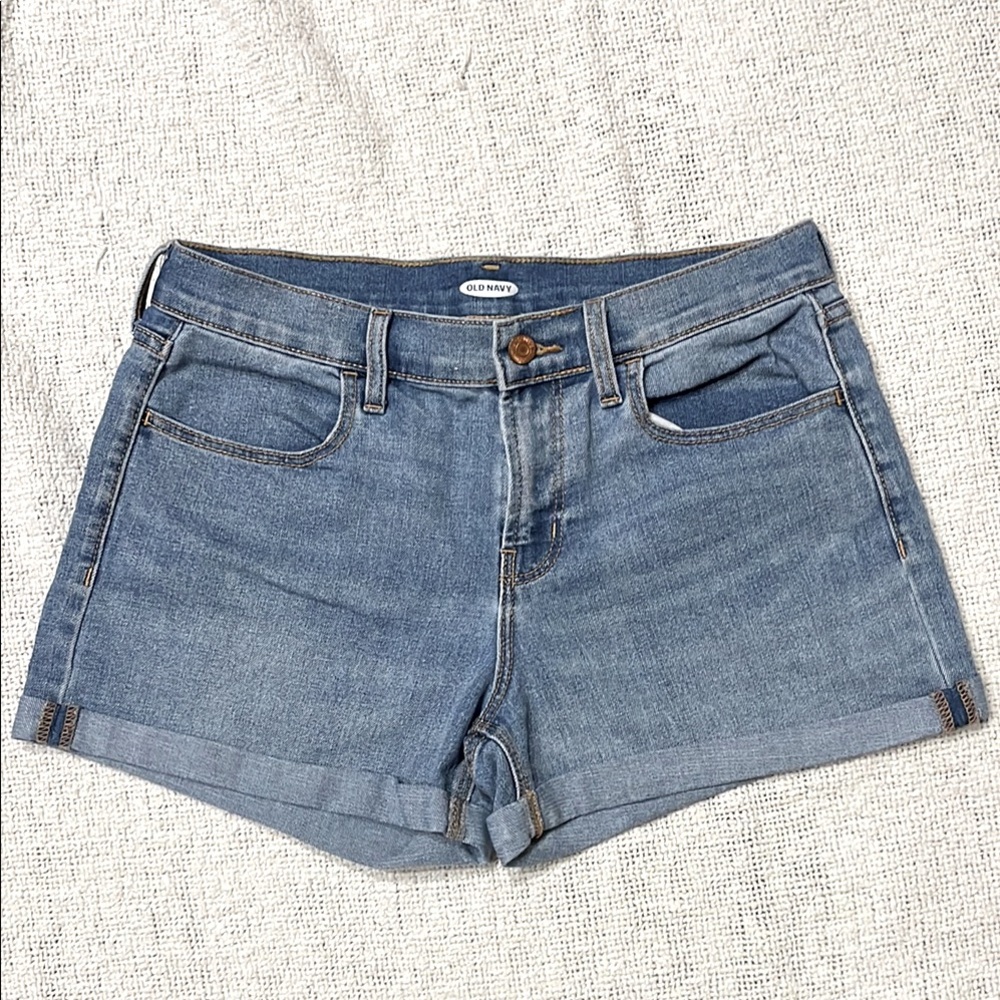 Old Navy denim cuffed shorts